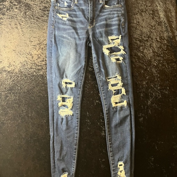 American Eagle Outfitters Distressed NE(X)T Level Stretch - Picture 2 of 12